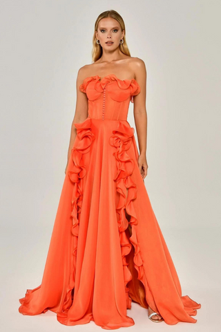 frilly-slit-long-tulle-dress