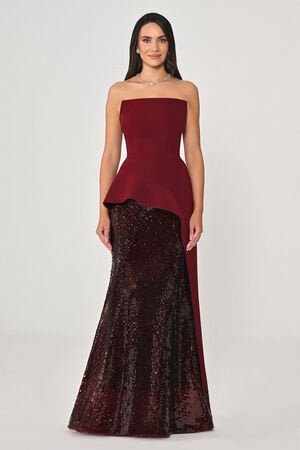 Bordo Abiye Elbiselerle Zamansız Şıklık