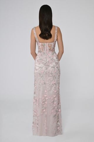 The slits TRANSPARENT DRESS HANGING BEL