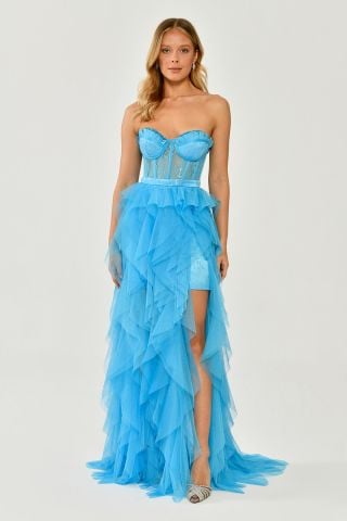 Strapless slits STOREY NETS CLOTHING